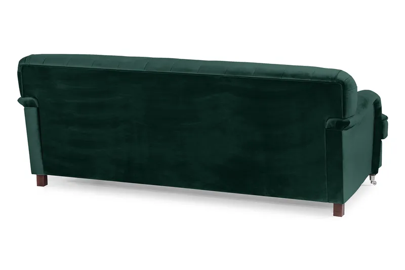 Howard Riviera 3-personers Fløjlssofa - Grøn - Møbler - Sofaer - Howard sofa