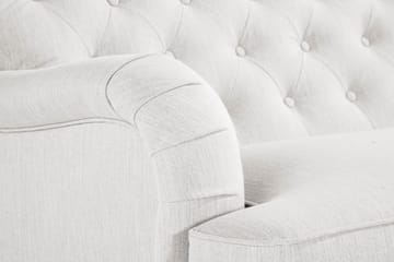 Howard Riviera 3-personers Svunget Stofsofa - Lysegrå - Møbler - Sofaer - Howard sofa