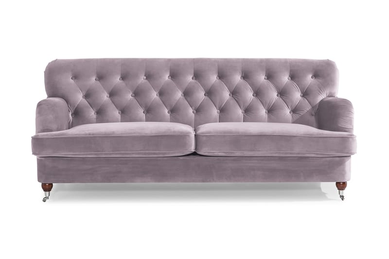 Howard Riviera Veloursofa 3-pers - Lilla - Møbler - Sofaer - Howard sofa