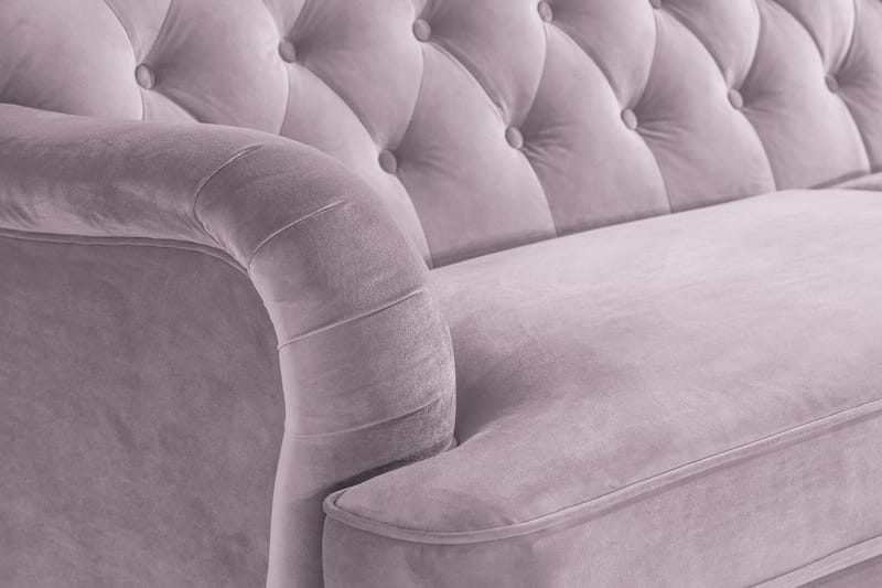 Howard Riviera Veloursofa 3-pers - Lilla - Møbler - Sofaer - Howard sofa