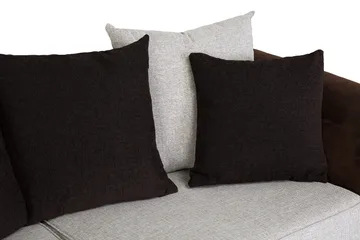 Toronto 3-pers Sofa - Brun/Beige - Møbler - Sofaer - Howard sofa