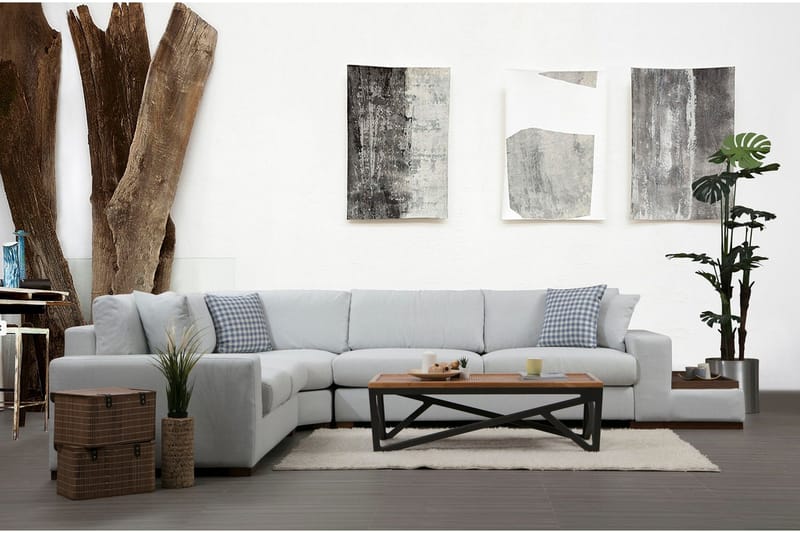 Huelva Chaiselongsofa - Beige - Møbler - Sofaer - Hjørnesofa