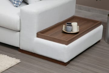 Huelva Chaiselongsofa - Beige - Møbler - Sofaer - Hjørnesofa