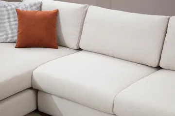 Huelva Chaiselongsofa - Beige - Møbler - Sofaer - Sofa med chaiselong