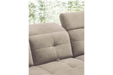 Inferne 5-personers Sofa med Chaiselong - Beige - Møbler - Sofaer - Sofa med chaiselong