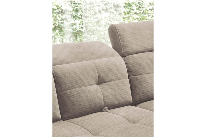 Inferne 5-personers Sofa med Chaiselong - Beige - Møbler - Sofaer - Sofa med chaiselong