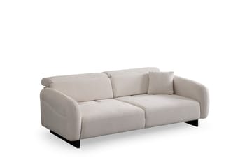 Ingang 3-personers sofa Chenille - Hvid - Møbler - Sofaer - 3 personers sofa