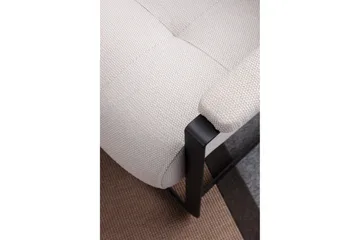 Jaguar 4-personers Sofa med Chaiselong - Hvid - Møbler - Sofaer - Sofa med chaiselong