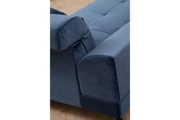 Jaraad Chaiselongsofa 3-personers - Blå - Møbler - Sofaer - Sofa med chaiselong