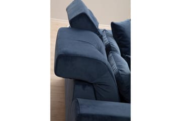 Jaraad Chaiselongsofa 3-personers - Blå - Møbler - Sofaer - Sofa med chaiselong