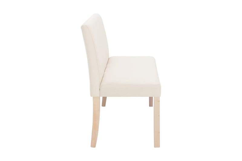 Bænk 139,5 Cm Polyester Cremefarvet - Creme - Møbler - Sofaer - Køkkensofaer