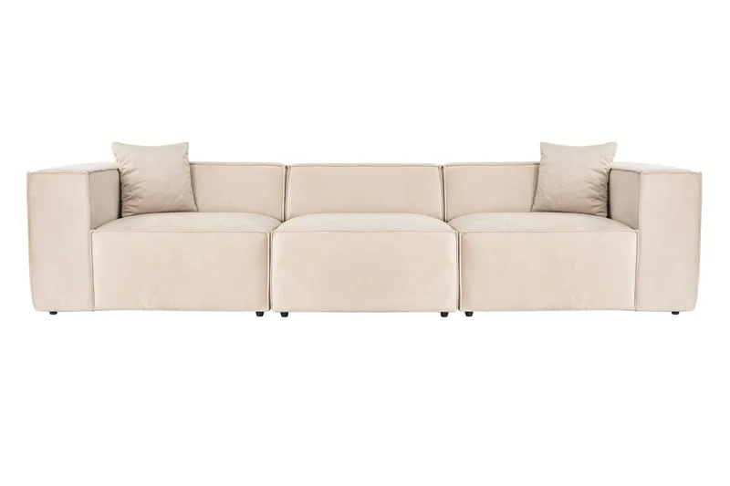 Kaolins Sofa 3-personers - Creme - Møbler - Sofaer - Modulsofaer - Komplet modulsofa