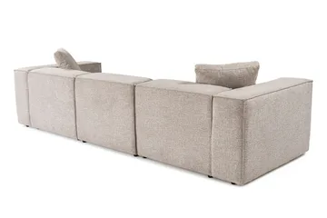 Kaolins Sofa 3-personers - Mokka - Møbler - Sofaer - Modulsofaer - Komplet modulsofa