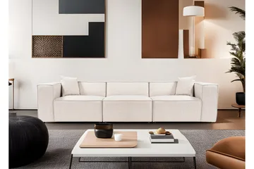 Kaolins Sofa 3-personers - Lys brun - Møbler - Sofaer - Modulsofaer - Komplet modulsofa