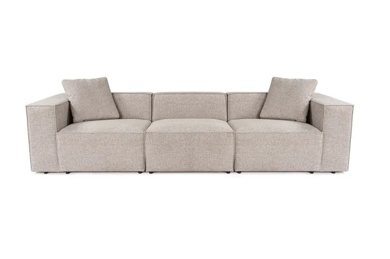 Kaolins Sofa 3-personers - Mokka - Møbler - Sofaer - 3 personers sofa