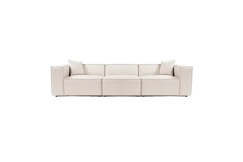 Kaolins Sofa 3-personers - Lys brun - Møbler - Sofaer - 3 personers sofa