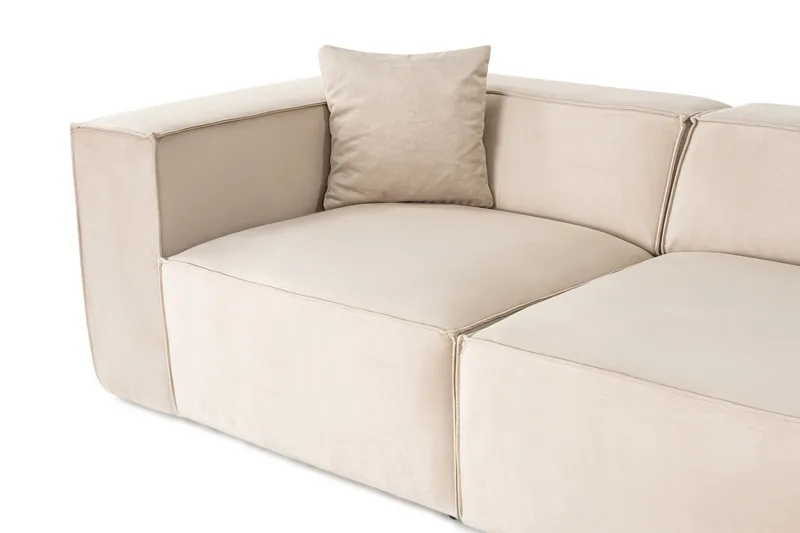 Kaolins Sofa 3-personers - Creme - Møbler - Sofaer - Modulsofaer - Komplet modulsofa