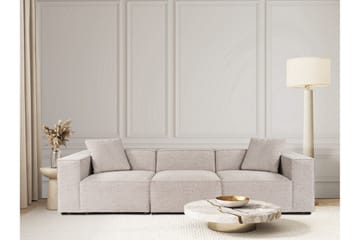Kaolins Sofa 3-personers - Mokka - Møbler - Sofaer - Modulsofaer - Komplet modulsofa