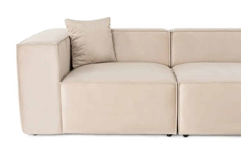 Kaolins Sofa 3-personers - Creme - Møbler - Sofaer - Modulsofaer - Komplet modulsofa