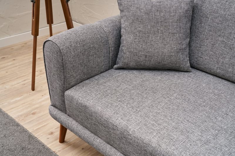 Khambalia 3-personers Sofa - Grå - Møbler - Sofaer - 3 personers sofa