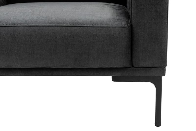 Kitimat 3-personers Venstrevendt L-formet Sofa med Chaiselong 274 cm i Stof - Grå - Møbler - Sofaer - Sofa med chaiselong