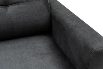 Kitimat 3-personers Venstrevendt L-formet Sofa med Chaiselong 274 cm i Stof - Grå - Møbler - Sofaer - Sofa med chaiselong