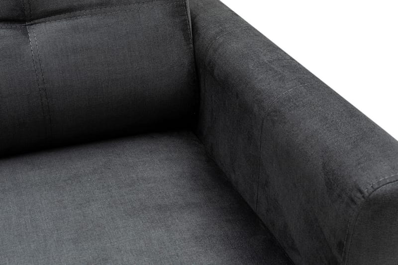Kitimat 3-personers Venstrevendt L-formet Sofa med Chaiselong 274 cm i Stof - Grå - Møbler - Sofaer - Sofa med chaiselong
