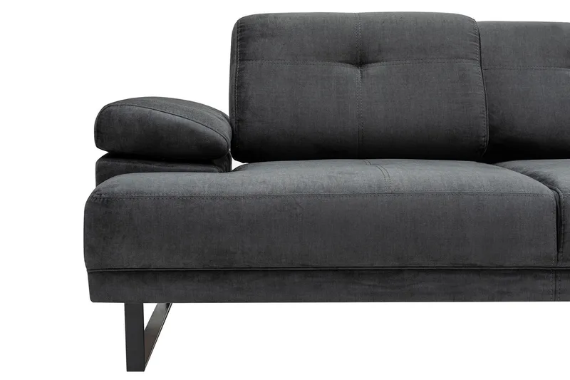 Kitimat Chaiselongsofa 3-personers - Antracit - Møbler - Sofaer - Sofa med chaiselong