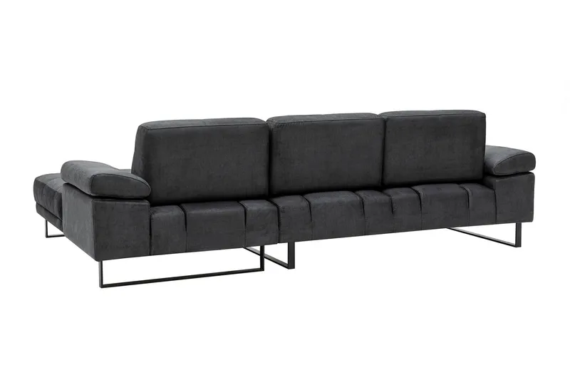 Kitimat Chaiselongsofa 3-personers - Antracit - Møbler - Sofaer - Sofa med chaiselong