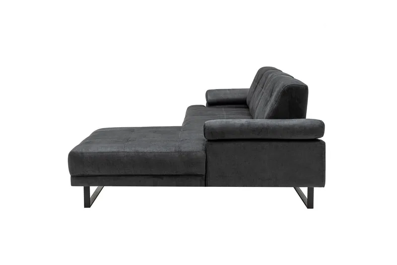Kitimat Chaiselongsofa 3-personers - Antracit - Møbler - Sofaer - Sofa med chaiselong