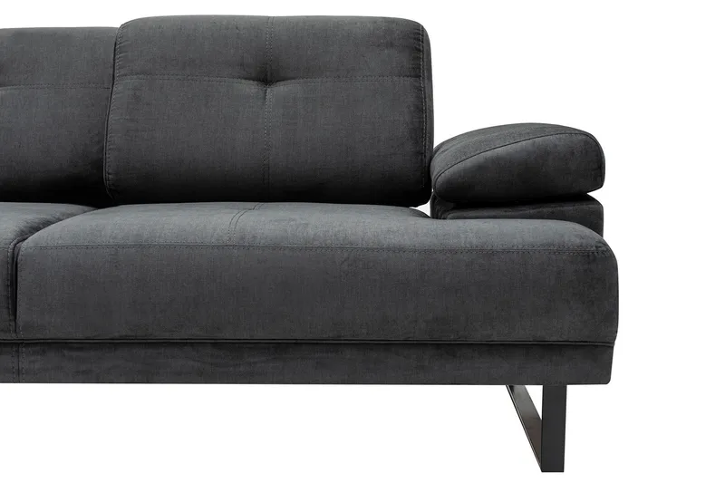 Kitimat Chaiselongsofa 3-personers - Antracit - Møbler - Sofaer - Sofa med chaiselong