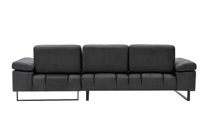 Kitimat Chaiselongsofa 3-personers - Antracit - Møbler - Sofaer - Sofa med chaiselong