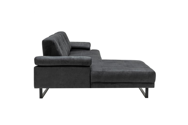 Kitimat Chaiselongsofa 3-personers - Antracit - Møbler - Sofaer - Sofa med chaiselong
