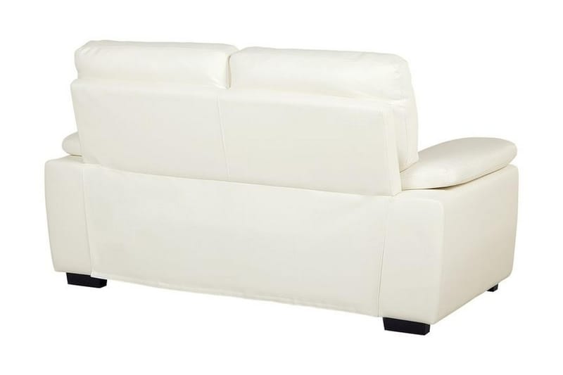 Adlyn Sofa 2-pers. Kunstlæder - Beige - Lædersofaer - 2 personers sofa