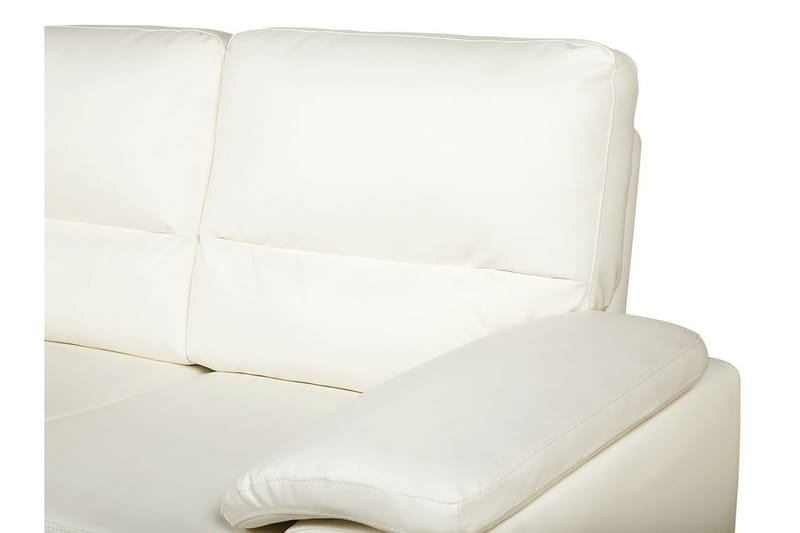 Adlyn Sofa 2-pers. Kunstlæder - Beige - Lædersofaer - 2 personers sofa