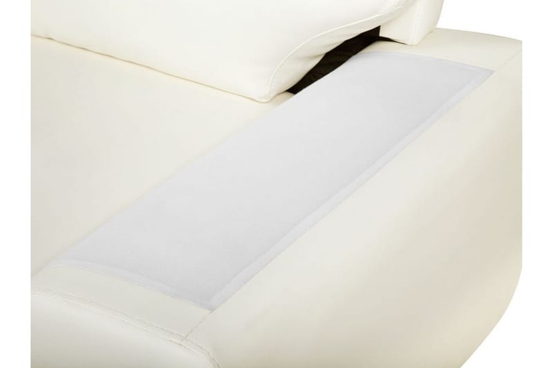 Adlyn Sofa 2-pers. Kunstlæder - Beige - Møbler - Sofaer - Lædersofaer
