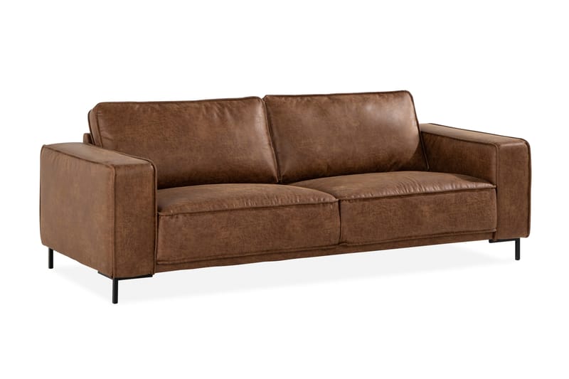 Akron 2,5-pers. sofa bonded læder - Møbler - Sofaer - Lædersofaer