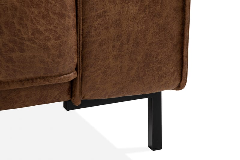 Akron 2,5-personers Sofa med Chaiselong Højre Læder - Møbler - Sofaer - Lædersofaer