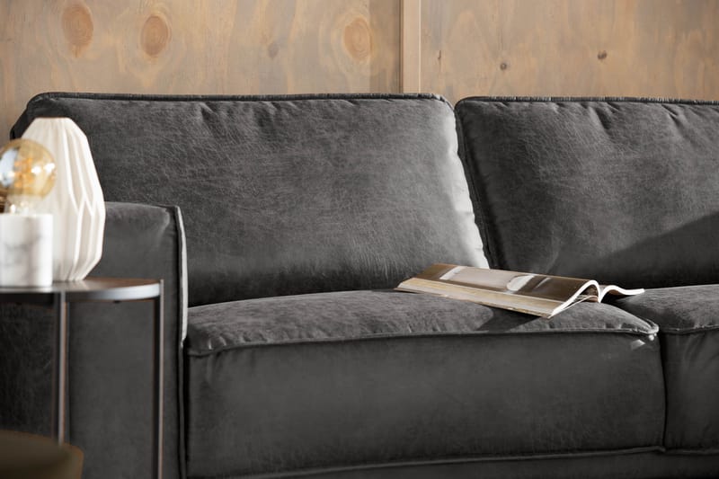 Akron 2,5-pers. Sofa med chaiselong Højre bonded læder - Møbler - Sofaer - Lædersofaer