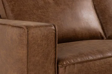 Akron 2,5-personers Sofa med Chaiselong Højre Læder - Møbler - Sofaer - Lædersofaer