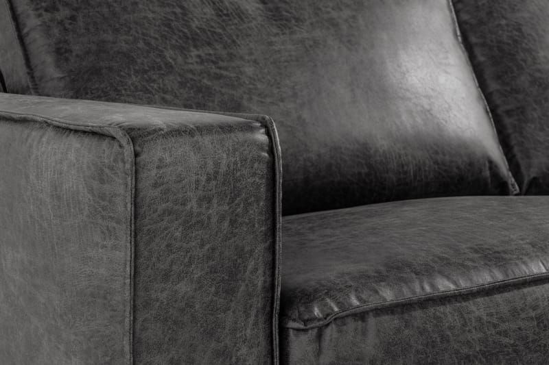 Akron 2,5-pers. Sofa med chaiselong Højre bonded læder - Sofa med chaiselong - Lædersofaer - 2-personer sofa med chaiselong
