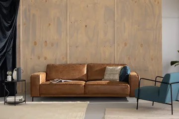 Akron 2,5-pers. sofa bonded læder - Møbler - Sofaer - Lædersofaer