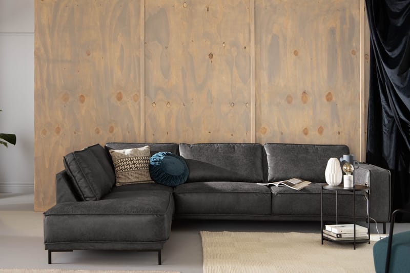 Akron 2,5-pers. Sofa med chaiselong Venstre bonded læder - Møbler - Sofaer - Lædersofaer