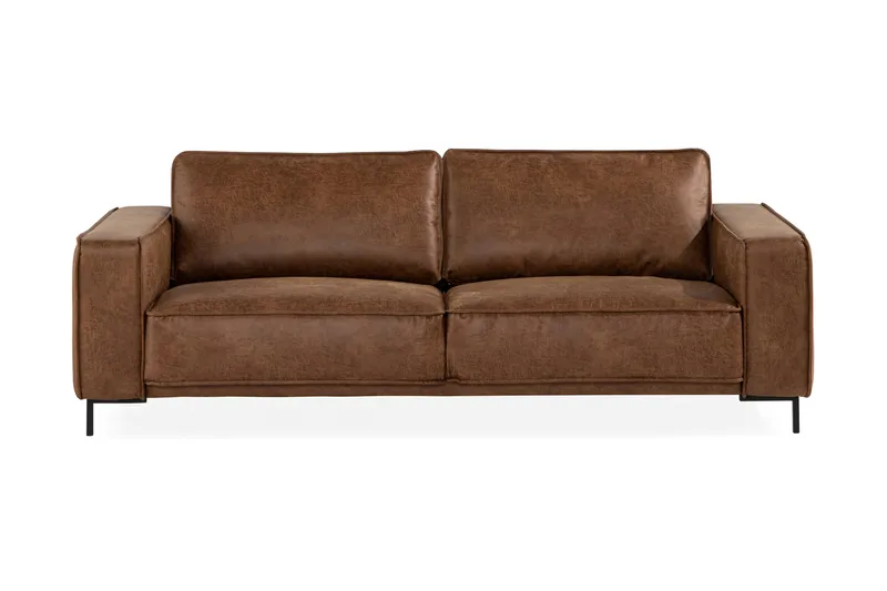 Akron 2,5-pers. sofa bonded læder, undefined