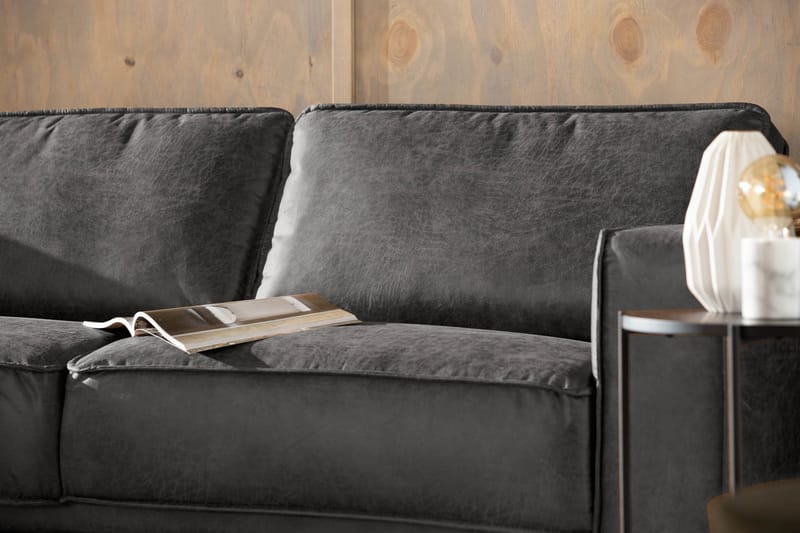 Akron 2,5-pers. Sofa med chaiselong Venstre bonded læder - Møbler - Sofaer - Lædersofaer