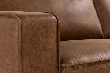 Akron 2,5-pers. sofa bonded læder - Møbler - Sofaer - Lædersofaer