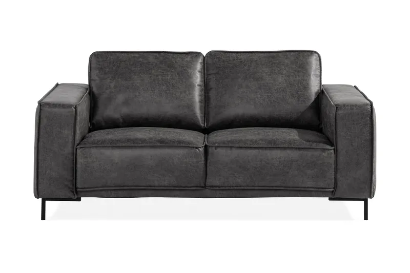 Akron 2-pers. sofa bonded læder, undefined