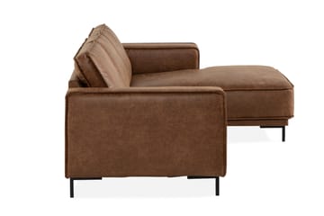 Akron 2-pers. Sofa med Diva højre bondedlæder - Møbler - Sofaer - Lædersofaer