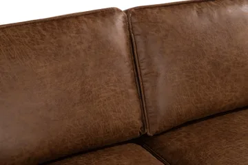 Akron 2-pers. Sofa med Diva venstre bonded læder - Møbler - Sofaer - Lædersofaer
