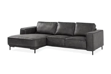 Akron 2-pers. Sofa med Diva venstre bonded læder - Møbler - Sofaer - Lædersofaer
